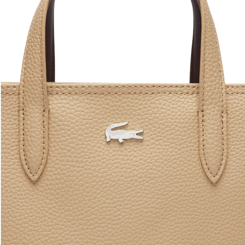 Viennois Puce - LACOSTE Sac fourre-tout vertical double face Anna