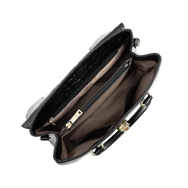 LANCASTER Petit sac à main à rabat avec fermoir L Exo