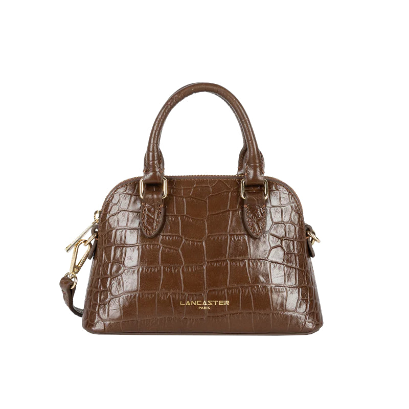 LANCASTER Petit sac demi lune Zippée S Exo