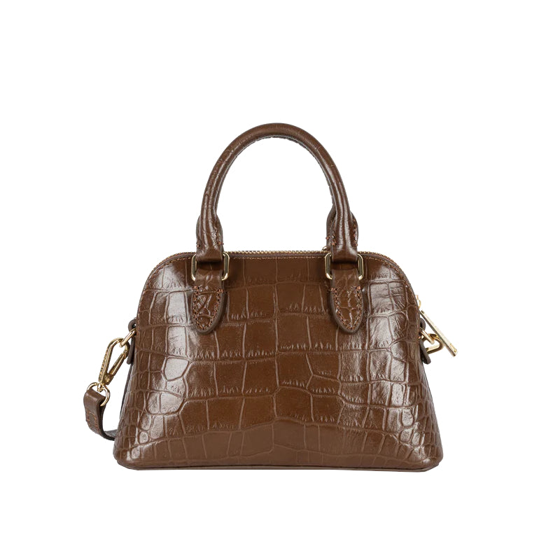 LANCASTER Petit sac demi lune Zippée S Exo