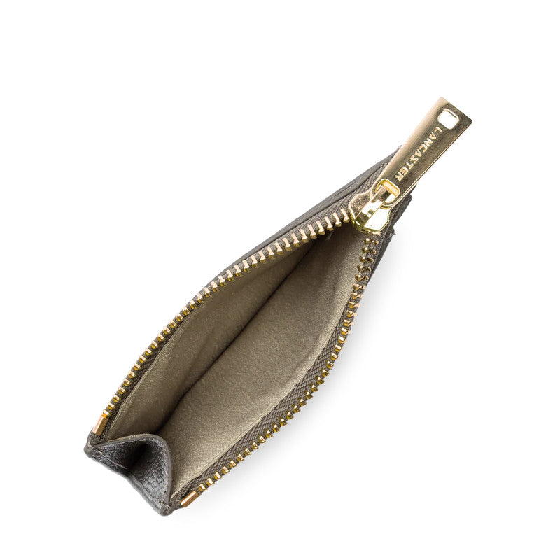 LANCASTER Porte-cartes Zippé Dune