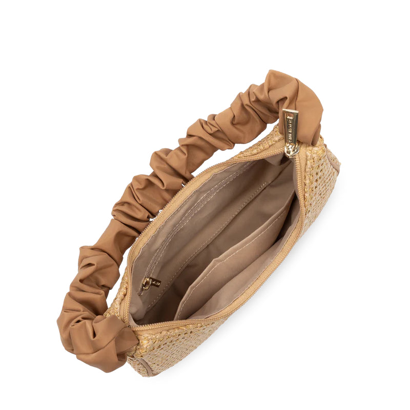 LANCASTER Sac besace Osier