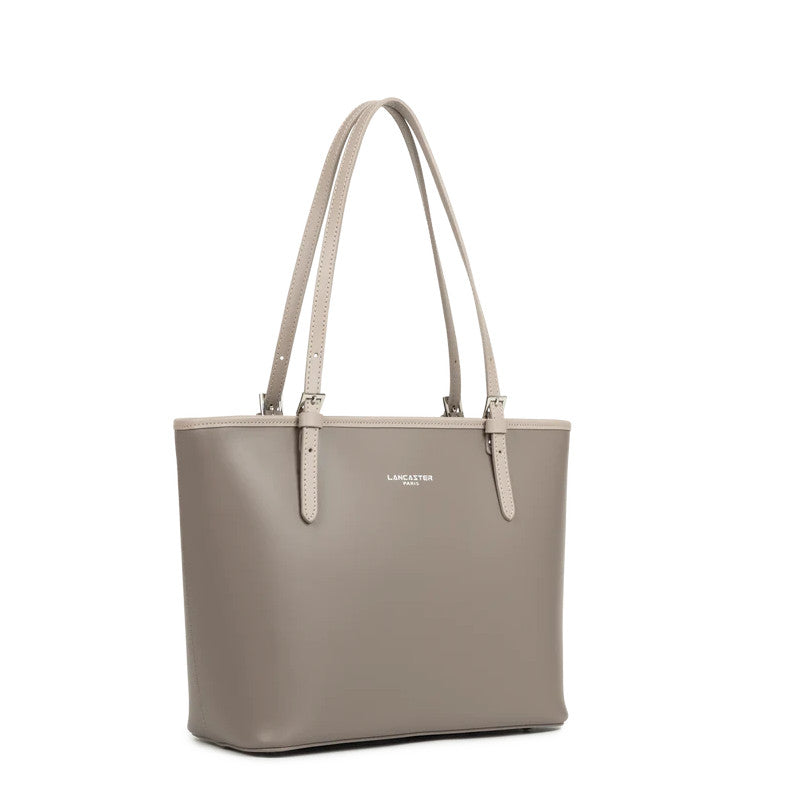 LANCASTER Sac cabas épaule Zippée M Smooth