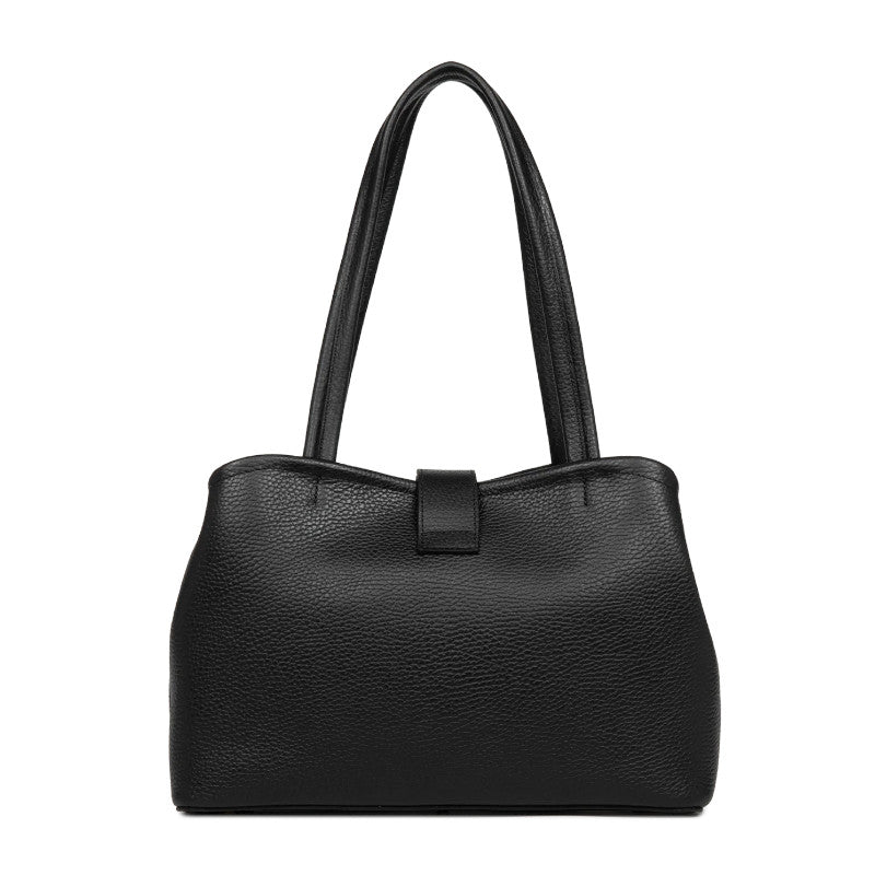LANCASTER Sac cabas épaule avec fermoir M Top Double