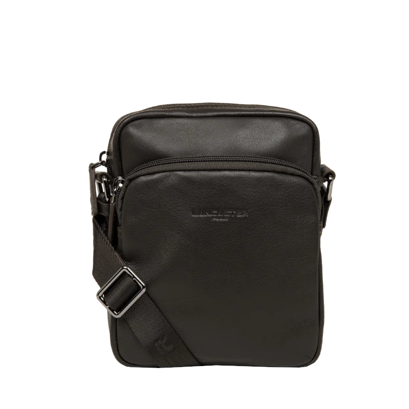 LANCASTER Sacoche Zippée S Soft Vintage Homme