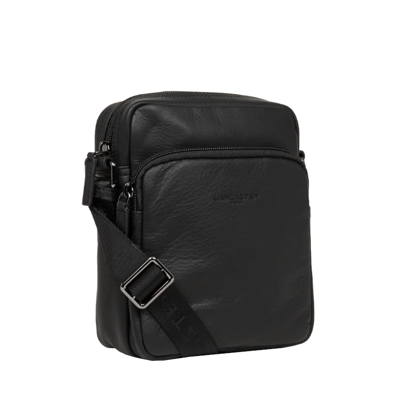 LANCASTER Sacoche Zippée S Soft Vintage Homme