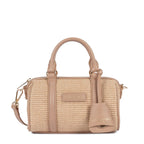 LANCASTER Sac polochon Mini Osier