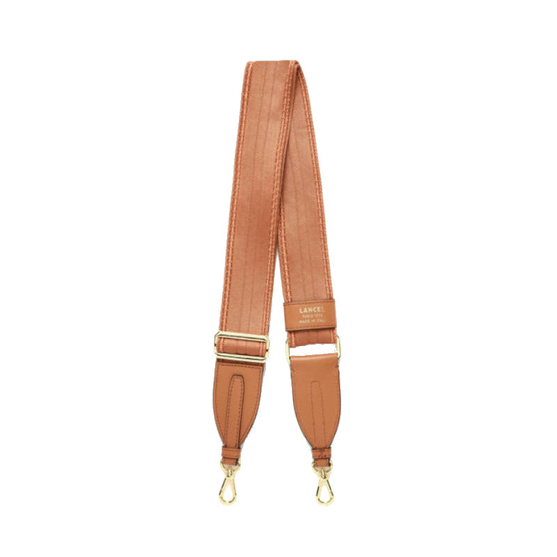 LANCEL Bandoulière amovible BCBG nylon et cuir