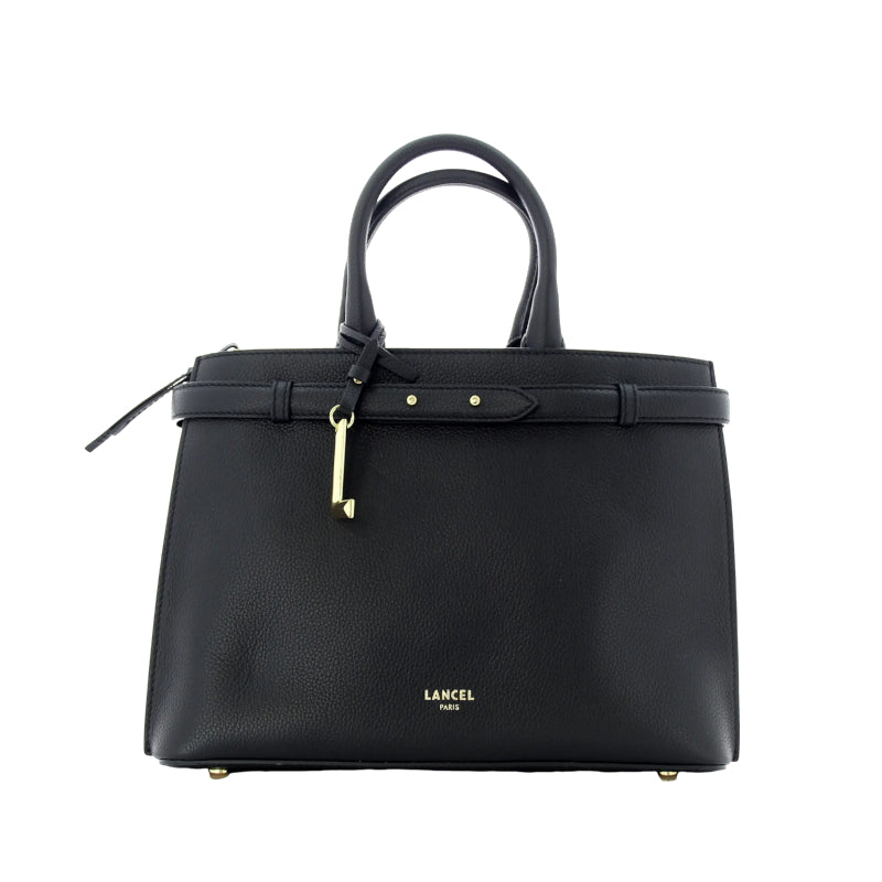 LANCEL Grand sac à main Faubourg L cuir grainé