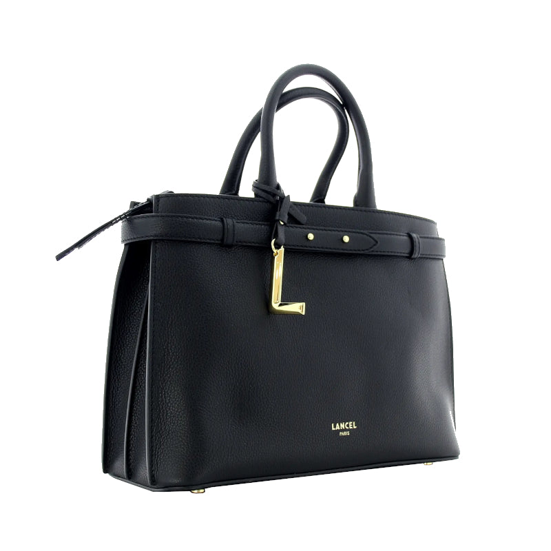 LANCEL Grand sac à main Faubourg L cuir grainé