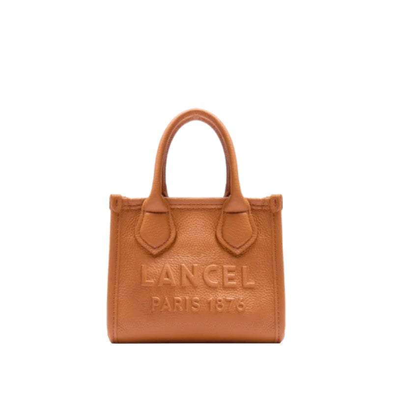 LANCEL Mini sac cabas zippé double porté Jour