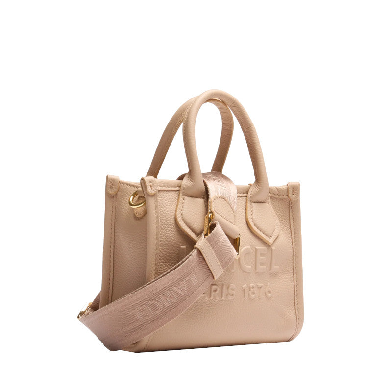 LANCEL Mini sac cabas zippé double porté Jour