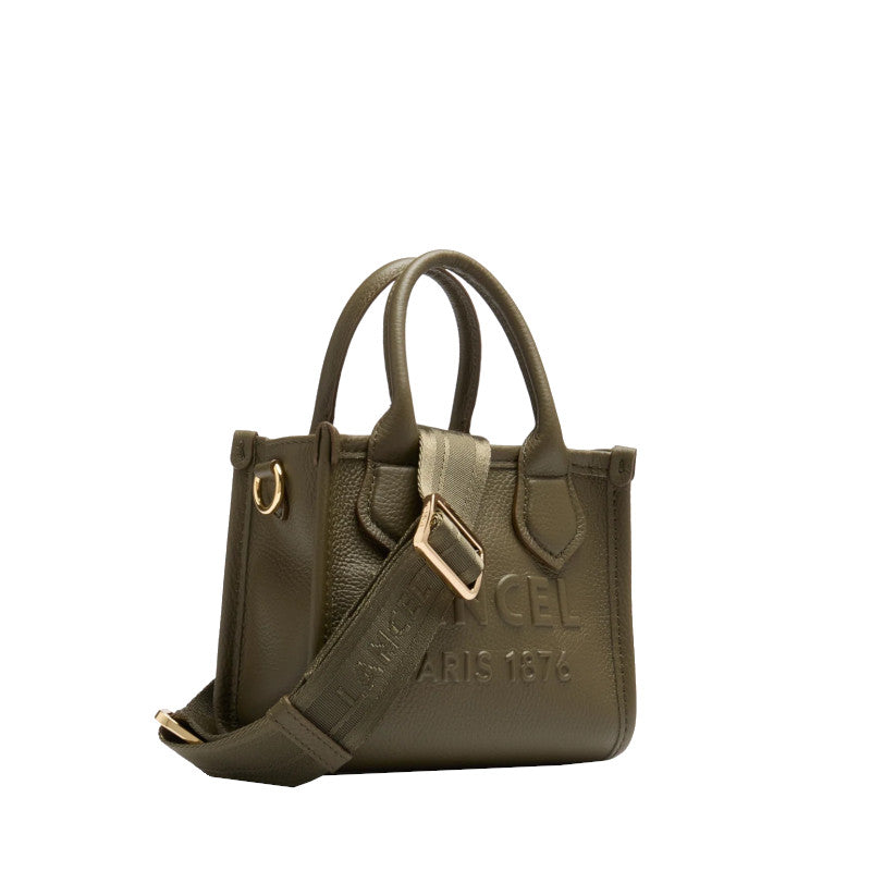 LANCEL Mini sac cabas zippé double porté Jour