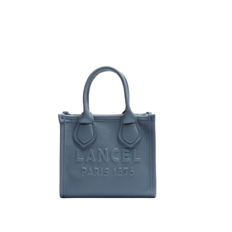 LANCEL Mini sac cabas zippé double porté Jour
