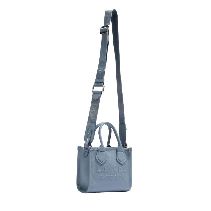LANCEL Mini sac cabas zippé double porté Jour