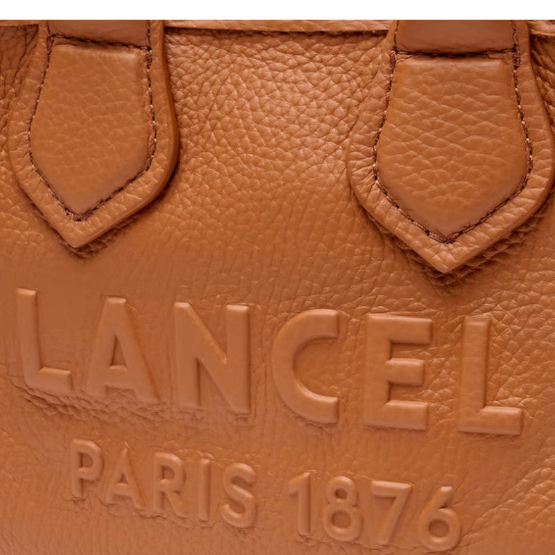 LANCEL Mini sac cabas zippé double porté Jour