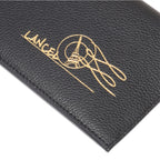 LANCEL Pochette Enveloppe à rabat en cuir grainé