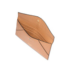 LANCEL Pochette Enveloppe à rabat en cuir grainé