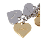 LANCEL Porte-clés multi cœurs Charms