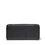LANCEL Portefeuille long Enveloppe zippé en cuir