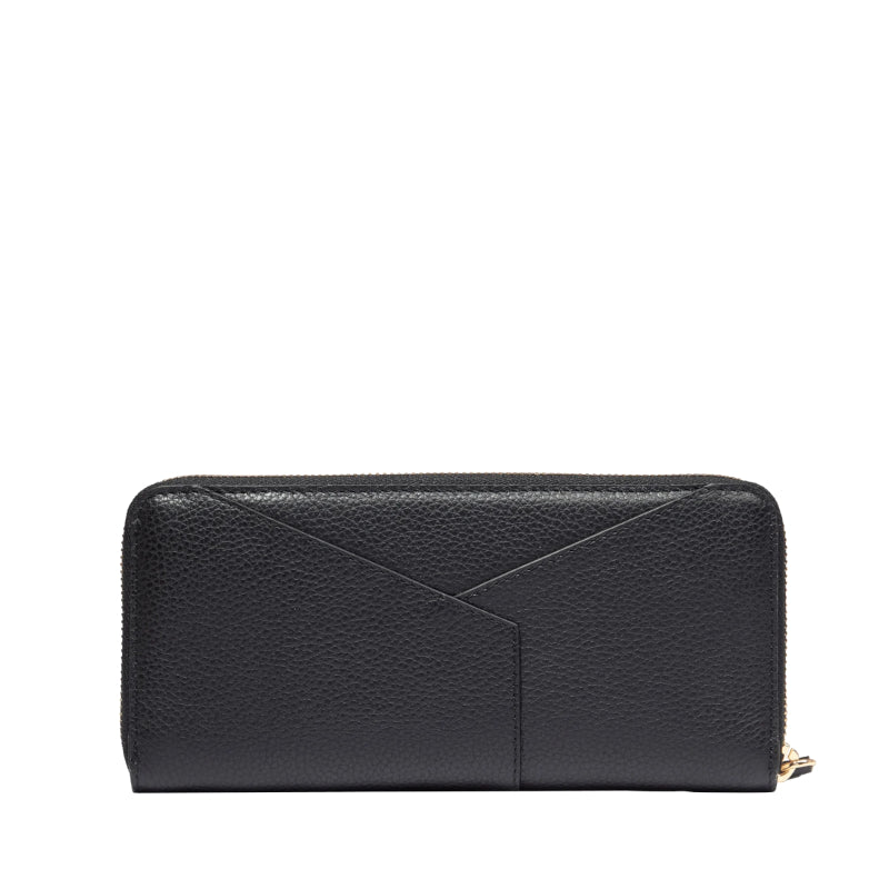 LANCEL Portefeuille long Enveloppe zippé en cuir