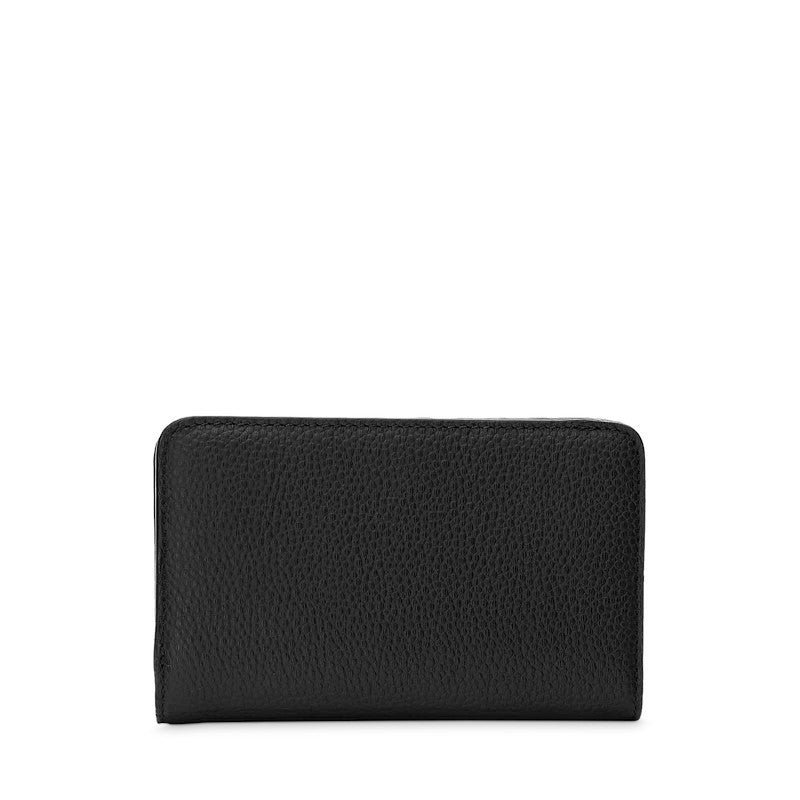 LANCEL Portefeuille rectangulaire compact zippé Ninon
