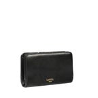 LANCEL Portefeuille rectangulaire compact zippé Origami