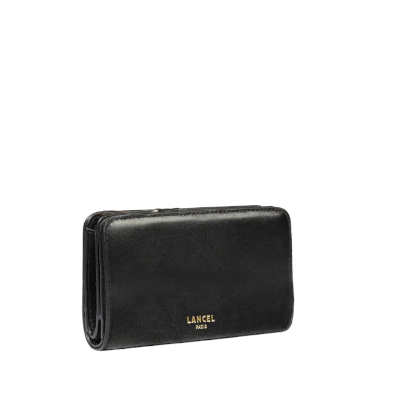 LANCEL Portefeuille rectangulaire compact zippé Origami
