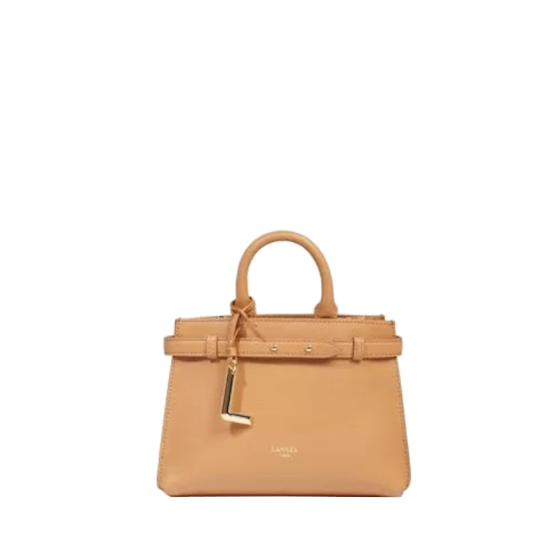 LANCEL Sac à main Faubourg S cuir grainé