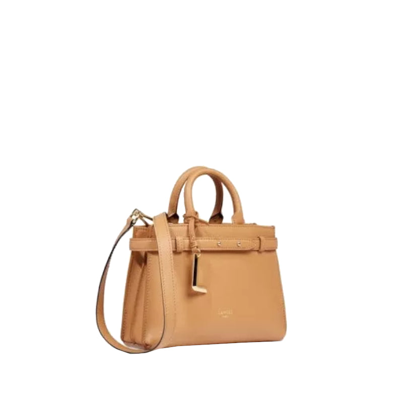 LANCEL Sac à main Faubourg S cuir grainé