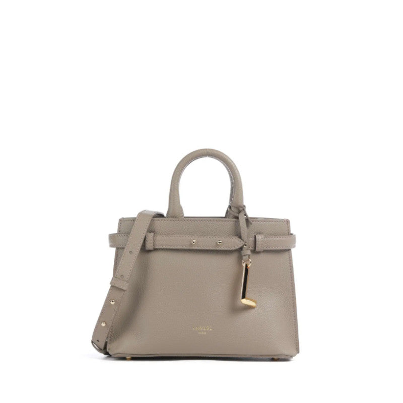 LANCEL Sac à main Faubourg S cuir grainé