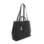 LANCEL Sac cabas Belleville double porté en cuir