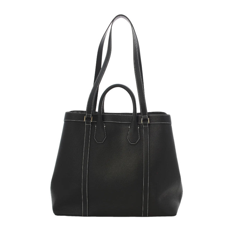 LANCEL Sac cabas Belleville double porté en cuir