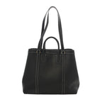 LANCEL Sac cabas Belleville double porté en cuir