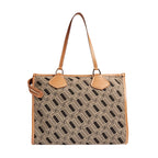 LANCEL Sac cabas zippé L Tote motif logo