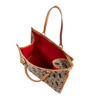 LANCEL Sac cabas zippé L Tote motif logo
