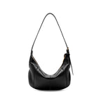 LANCEL Sac hobo zippé M Victoire cuir grainé