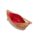 LANCEL Sac hobo zippé M Victoire cuir grainé
