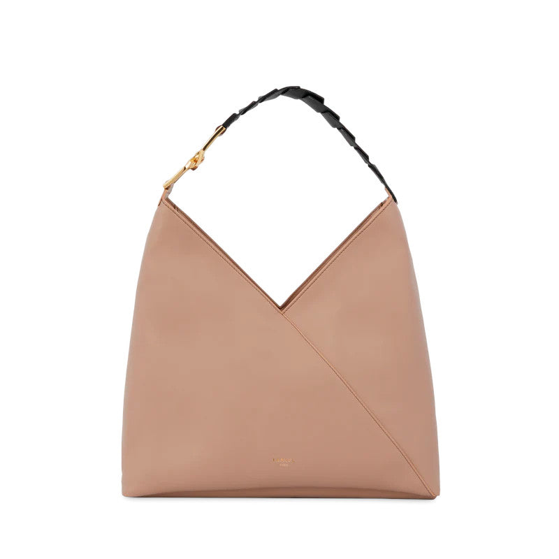 LANCEL Sac hobo zippé Pagode