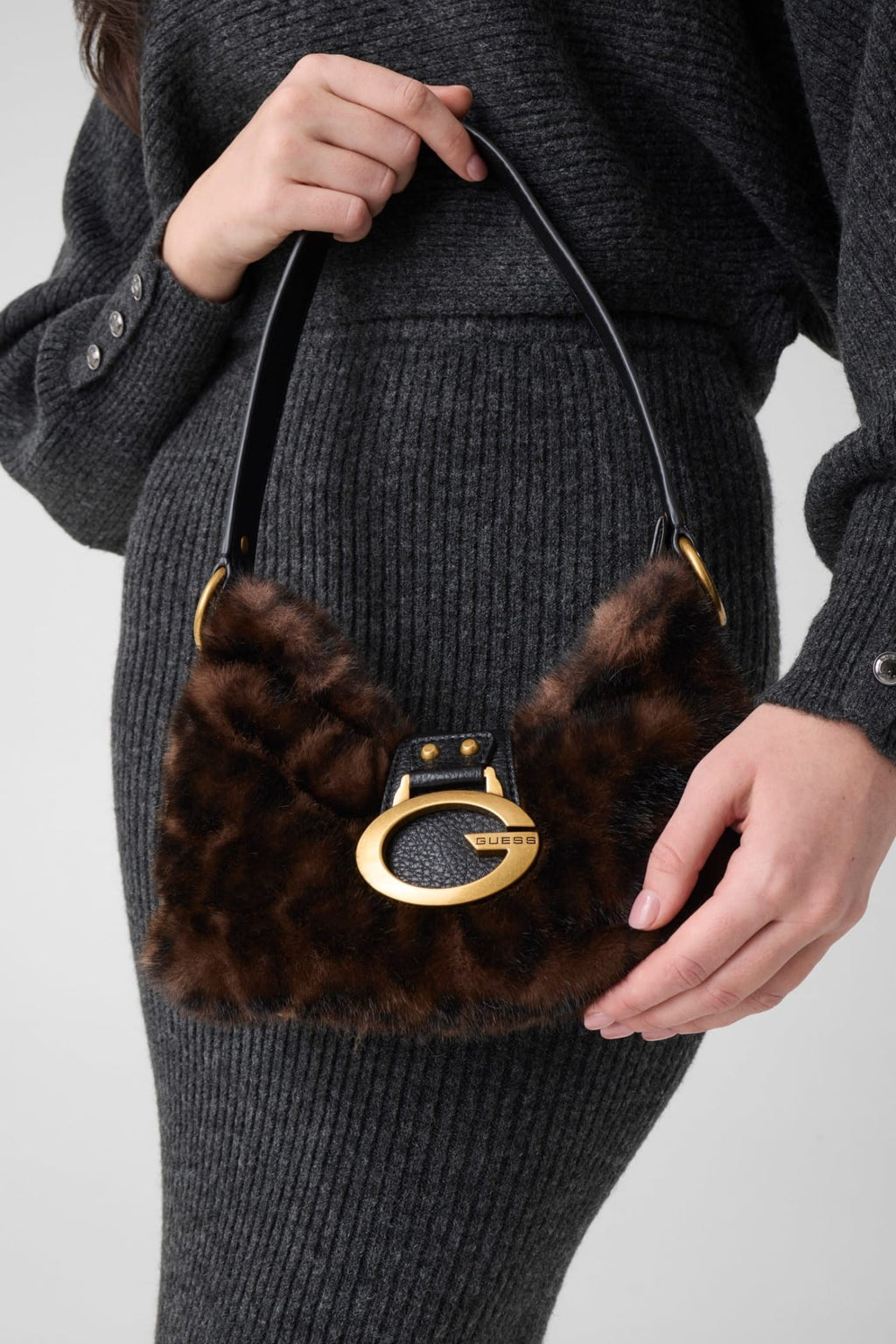 Léopard - Guess Camden Mini Shoulder