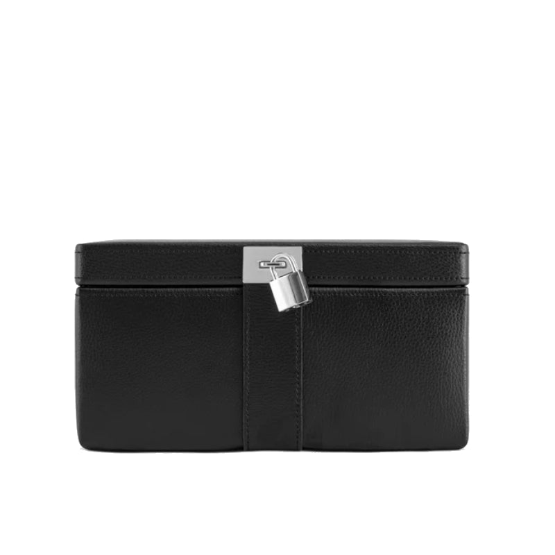 LE TANNEUR Grande boite à bijoux en cuir