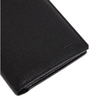 LE TANNEUR Grand portefeuille Charles vertical zippé 2 volets en cuir grainé