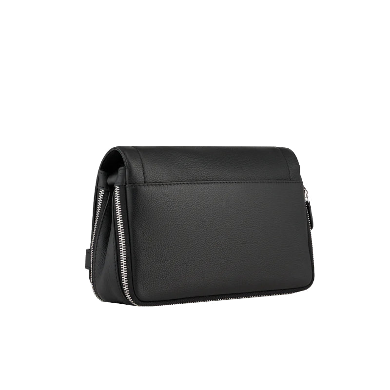 LE TANNEUR Petit sac à bandoulière Simone en cuir grainé