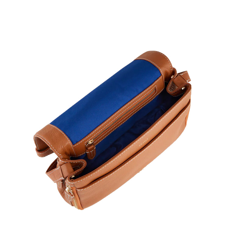 LE TANNEUR Petit sac à bandoulière Simone en cuir grainé
