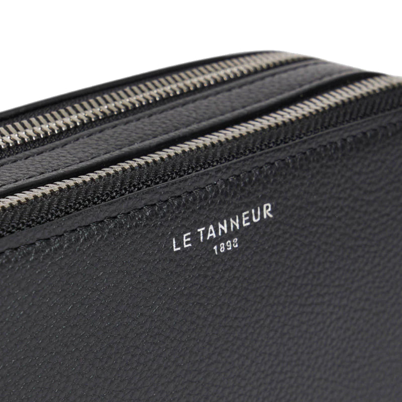 LE TANNEUR Petit sac à bandoulière Emile en cuir grainé