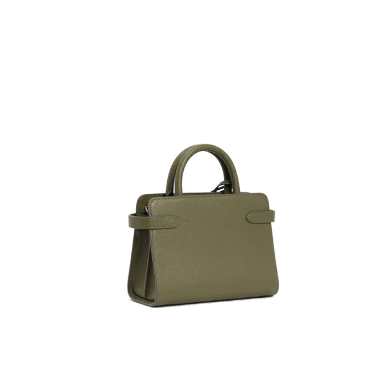 LE TANNEUR Petit sac à main en cuir grainé