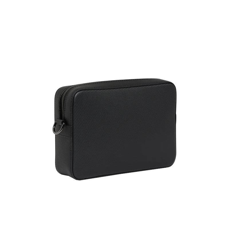 LE TANNEUR Petit sac bandoulière Émile en cuir signature T