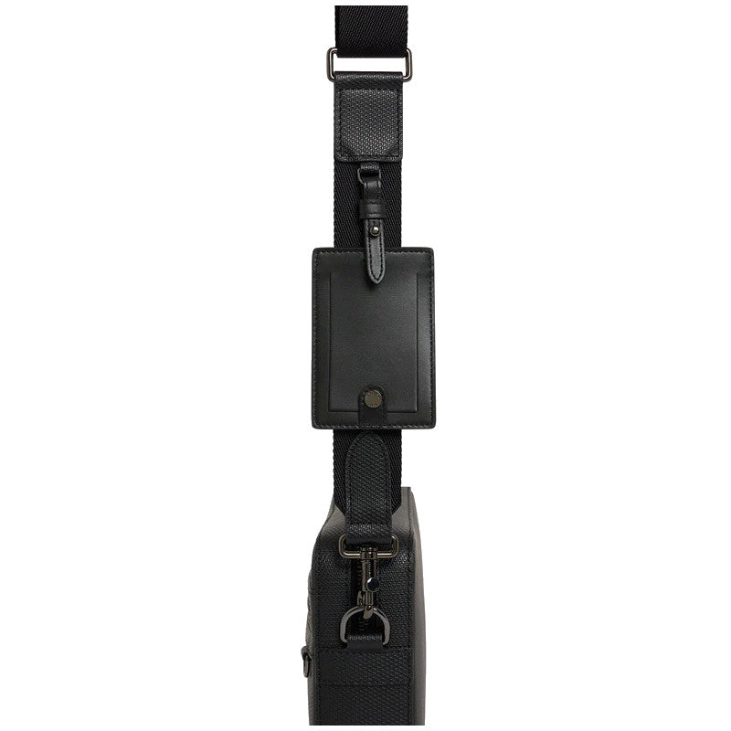 LE TANNEUR Petit sac bandoulière Émile en cuir signature T