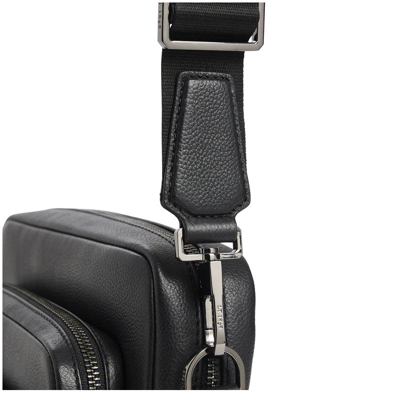 LE TANNEUR Petit sac bandoulière en cuir grainé Marceau