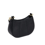 LE TANNEUR Petit sac demi-lune Juliette en cuir grainé